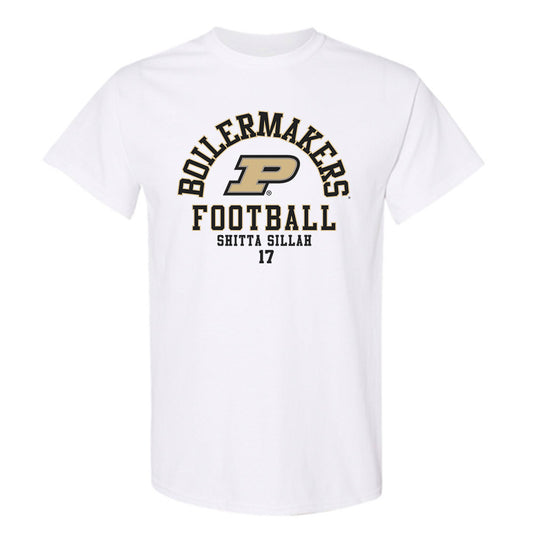 Purdue - NCAA Football : Shitta Sillah - Classic Fashion Shersey T-Shirt