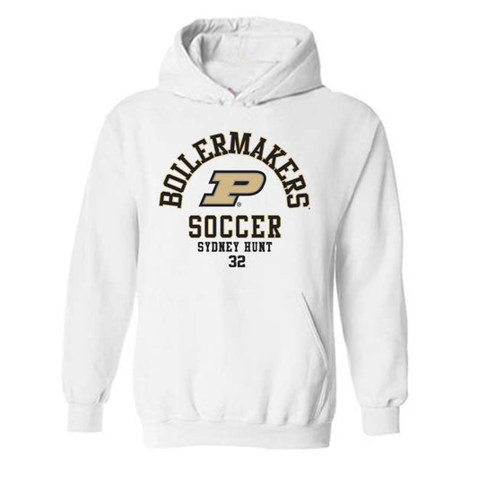 Purdue - NCAA Women's Soccer : Sydney Hunt - Classic Fashion Shersey Hooded Sweatshirt