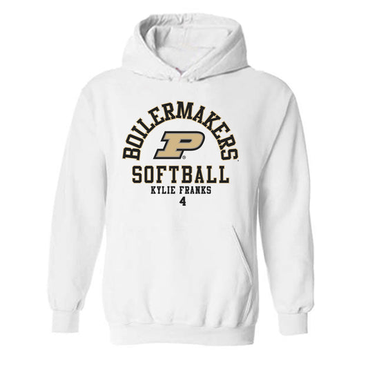 Purdue - NCAA Softball : Kylie Franks - Classic Fashion Shersey Hooded Sweatshirt