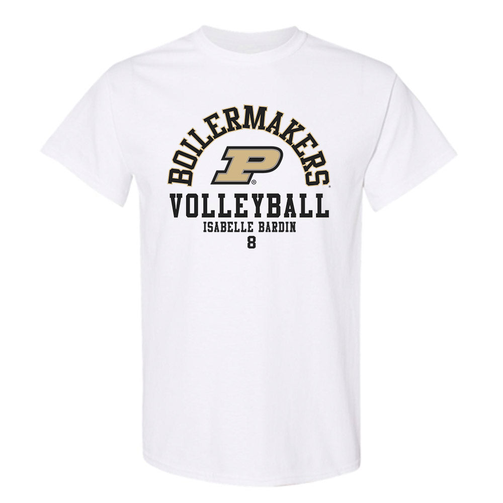 Purdue - NCAA Women's Volleyball : Isabelle Bardin - Classic Fashion Shersey T-Shirt-0