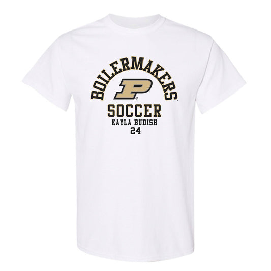 Purdue - NCAA Women's Soccer : Kayla Budish - Classic Fashion Shersey T-Shirt