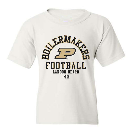 Purdue - NCAA Football : Landon Heard - Classic Fashion Shersey Youth T-Shirt