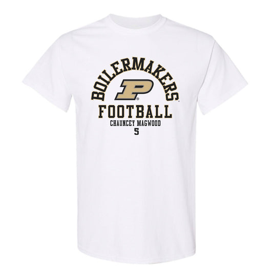 Purdue - NCAA Football : Chauncey Magwood - Classic Fashion Shersey T-Shirt-0