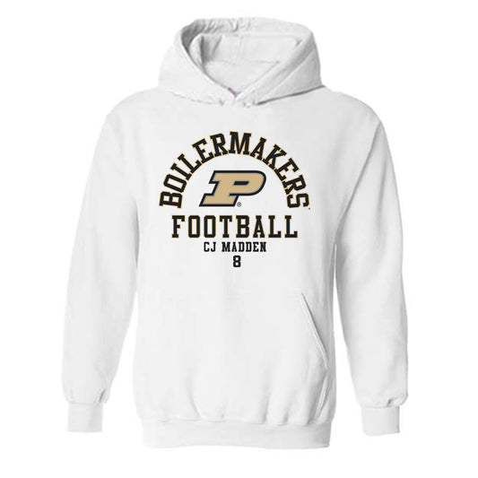 Purdue - NCAA Football : Cj Madden - Classic Fashion Shersey Hooded Sweatshirt