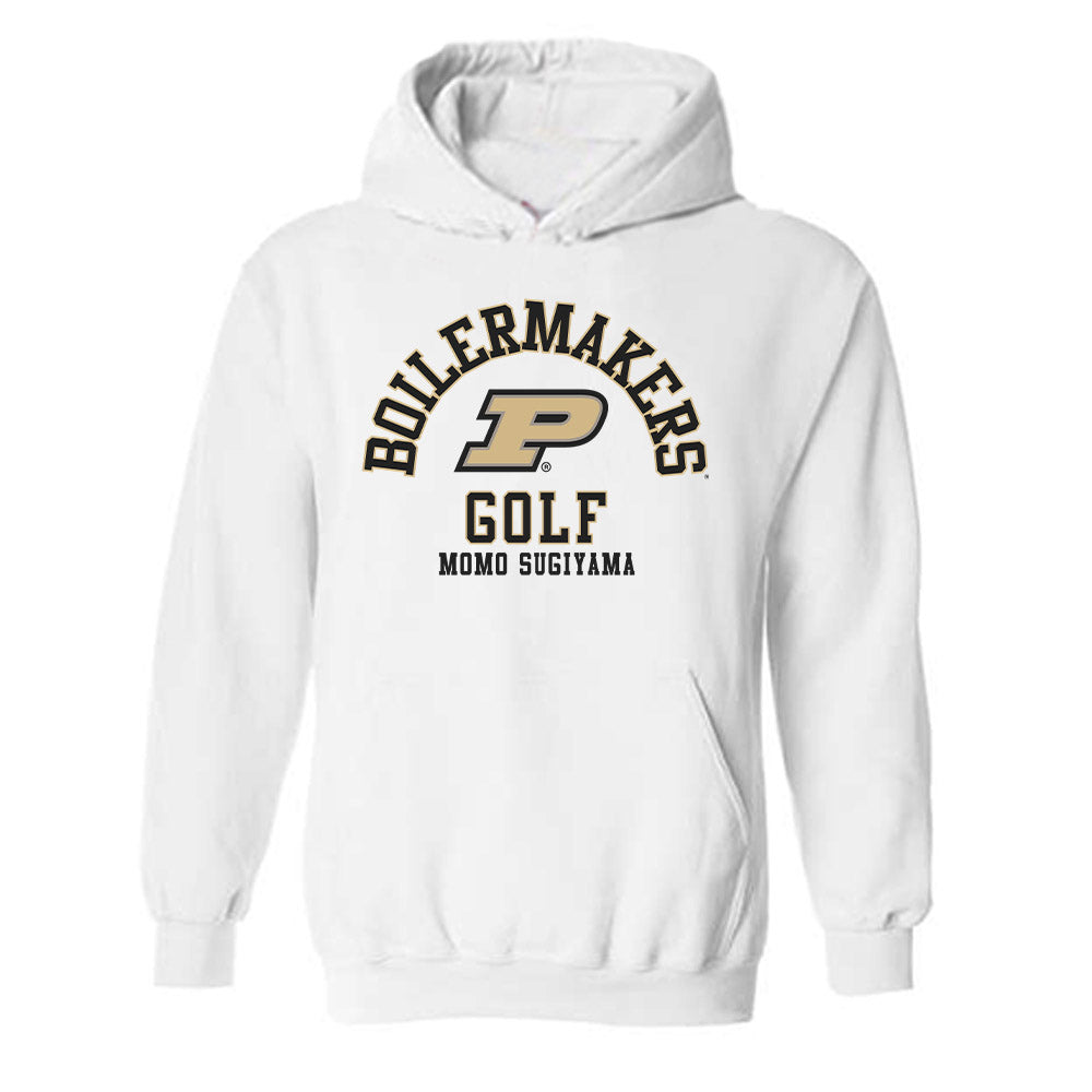 Purdue - NCAA Women's Golf : Momo Sugiyama - Classic Fashion Shersey Hooded Sweatshirt