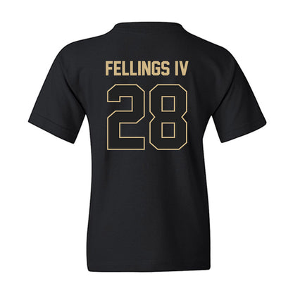 Purdue - NCAA Baseball : Eugene Tro Fellings IV - Sports Shersey Youth T-Shirt-1