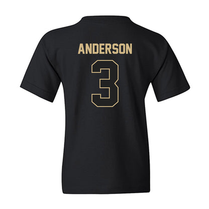 Purdue - NCAA Baseball : Eli Anderson - Sports Shersey Youth T-Shirt-1