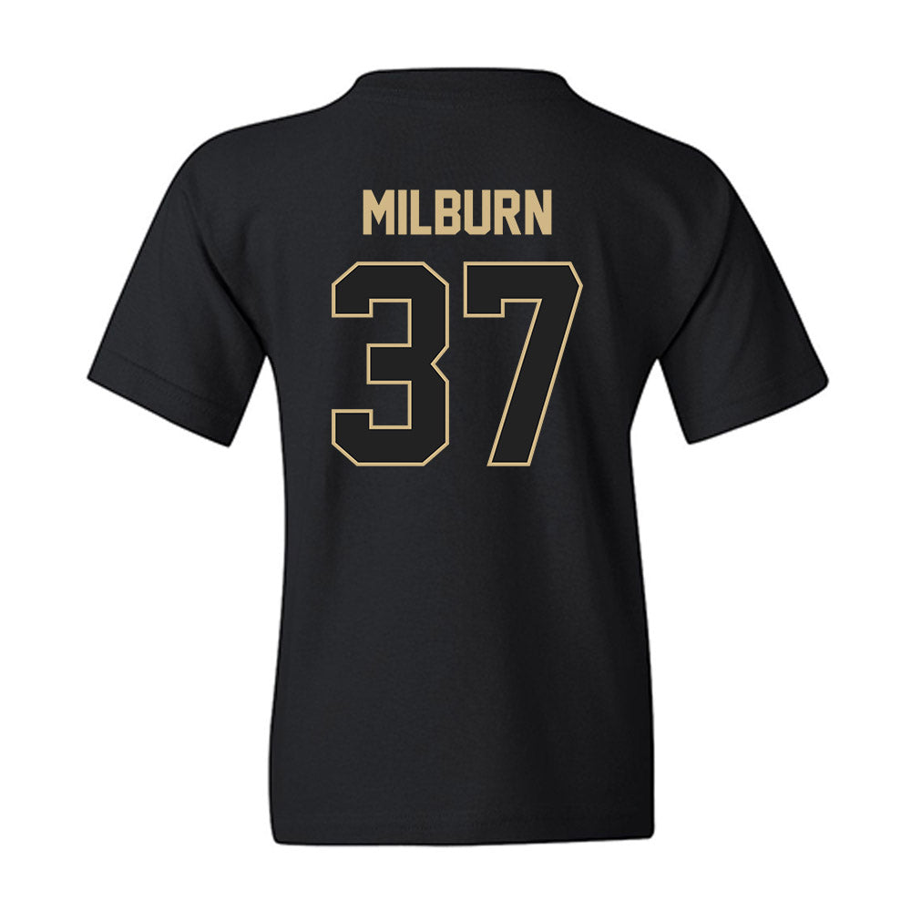 Purdue - NCAA Baseball : Isaac Milburn - Sports Shersey Youth T-Shirt-1
