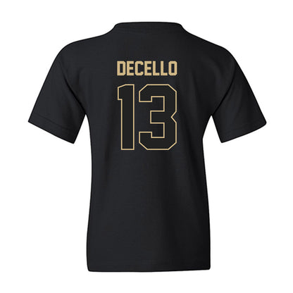 Purdue - NCAA Baseball : Sergio DeCello - Sports Shersey Youth T-Shirt-1