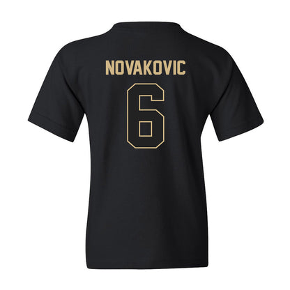 Purdue - NCAA Baseball : James Novakovic - Sports Shersey Youth T-Shirt