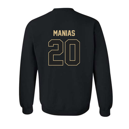 Purdue - NCAA Baseball : Aaron Manias - Sports Shersey Crewneck Sweatshirt-1