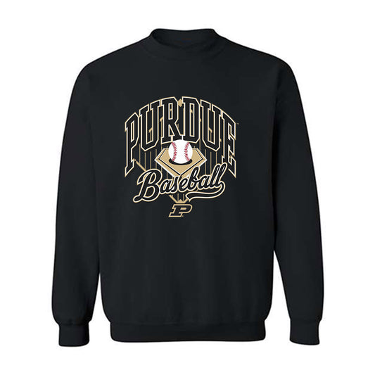 Purdue - NCAA Baseball : Aaron Manias - Sports Shersey Crewneck Sweatshirt-0