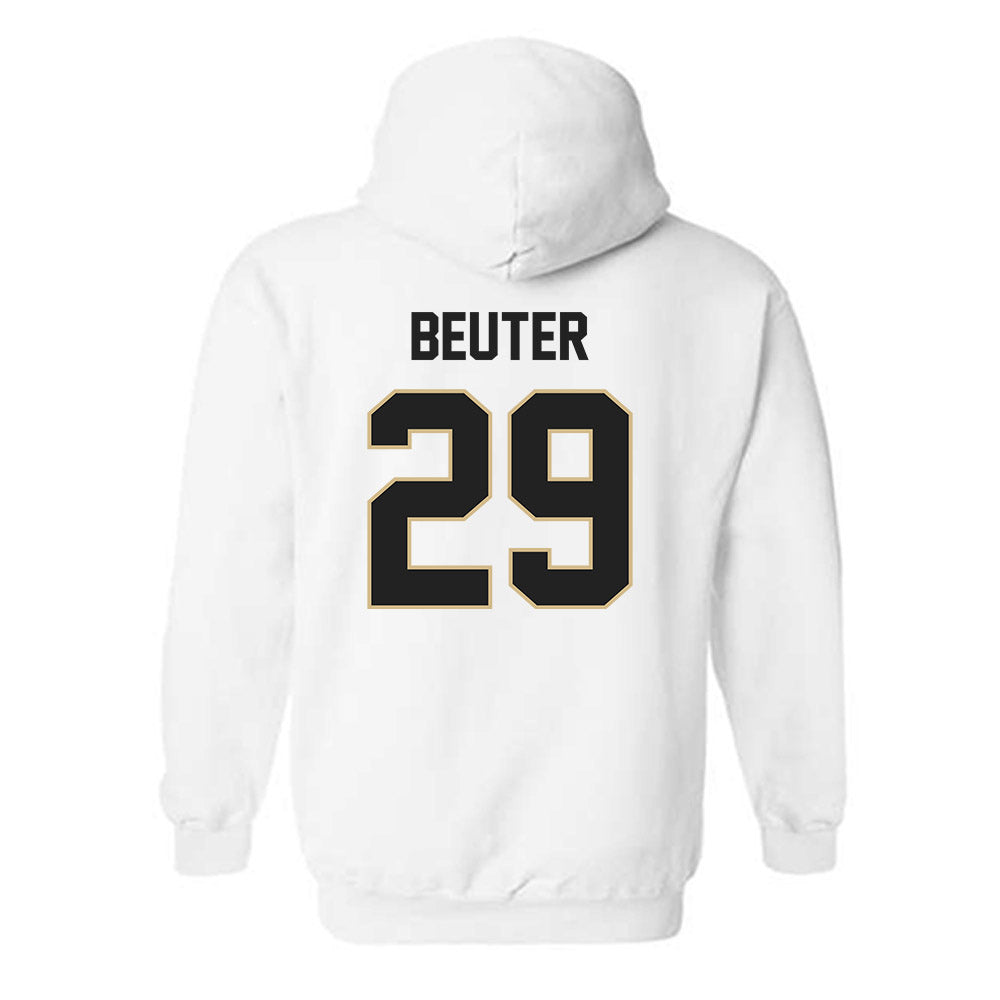 Purdue - NCAA Baseball : Gavin Beuter - Sports Shersey Hooded Sweatshirt-1