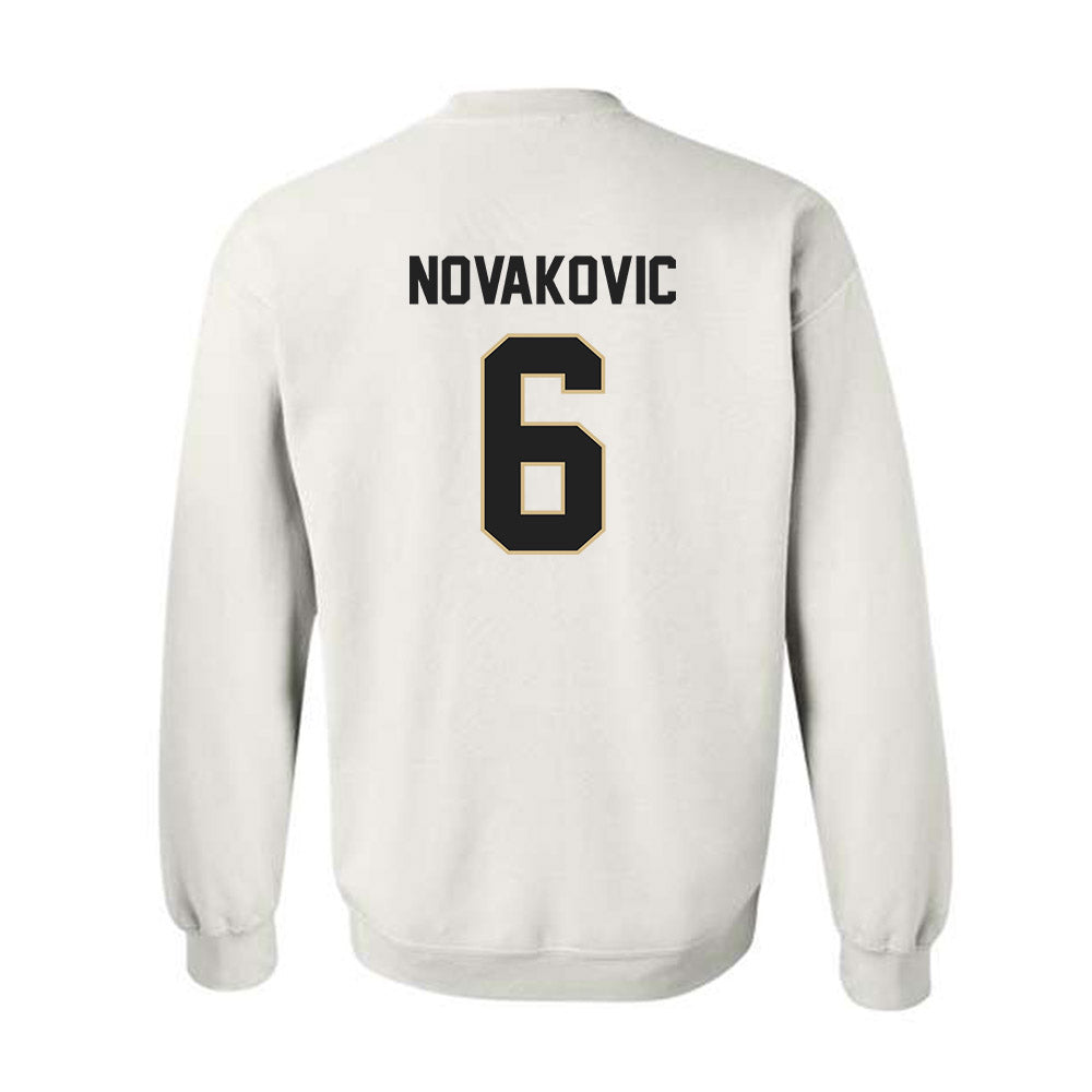 Purdue - NCAA Baseball : James Novakovic - Sports Shersey Crewneck Sweatshirt