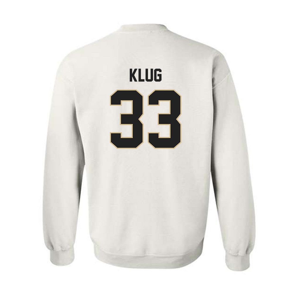 Purdue - NCAA Baseball : Austin Klug - Sports Shersey Crewneck Sweatshirt-1