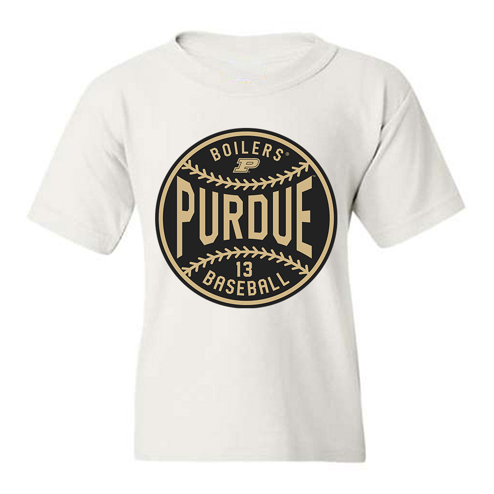 Purdue - NCAA Baseball : Sergio DeCello - Sports Shersey Youth T-Shirt-0