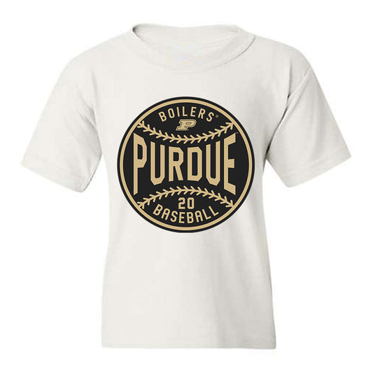 Purdue - NCAA Baseball : Aaron Manias - Sports Shersey Youth T-Shirt-0
