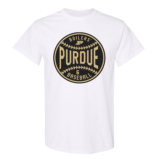 Purdue - NCAA Baseball : Westin Boyle - Sports Shersey T-Shirt-0