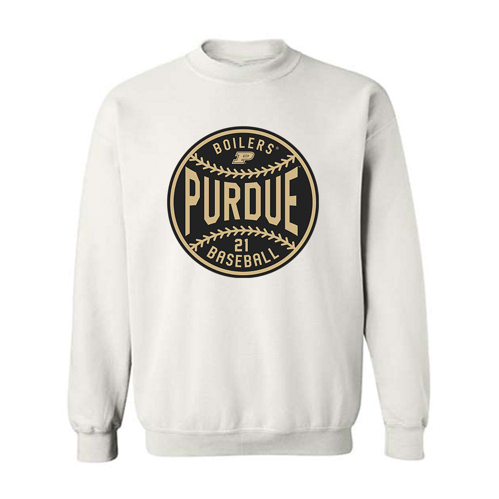 Purdue - NCAA Baseball : CJ Richmond - Sports Shersey Crewneck Sweatshirt-0