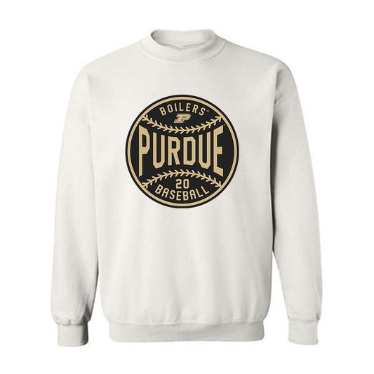 Purdue - NCAA Baseball : Aaron Manias - Sports Shersey Crewneck Sweatshirt-0