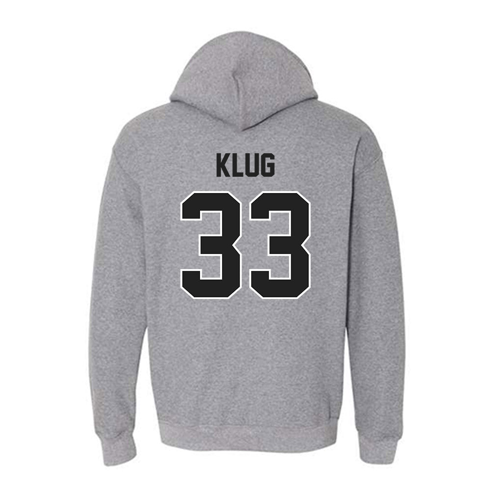 Purdue - NCAA Baseball : Austin Klug - Sports Shersey Hooded Sweatshirt-1