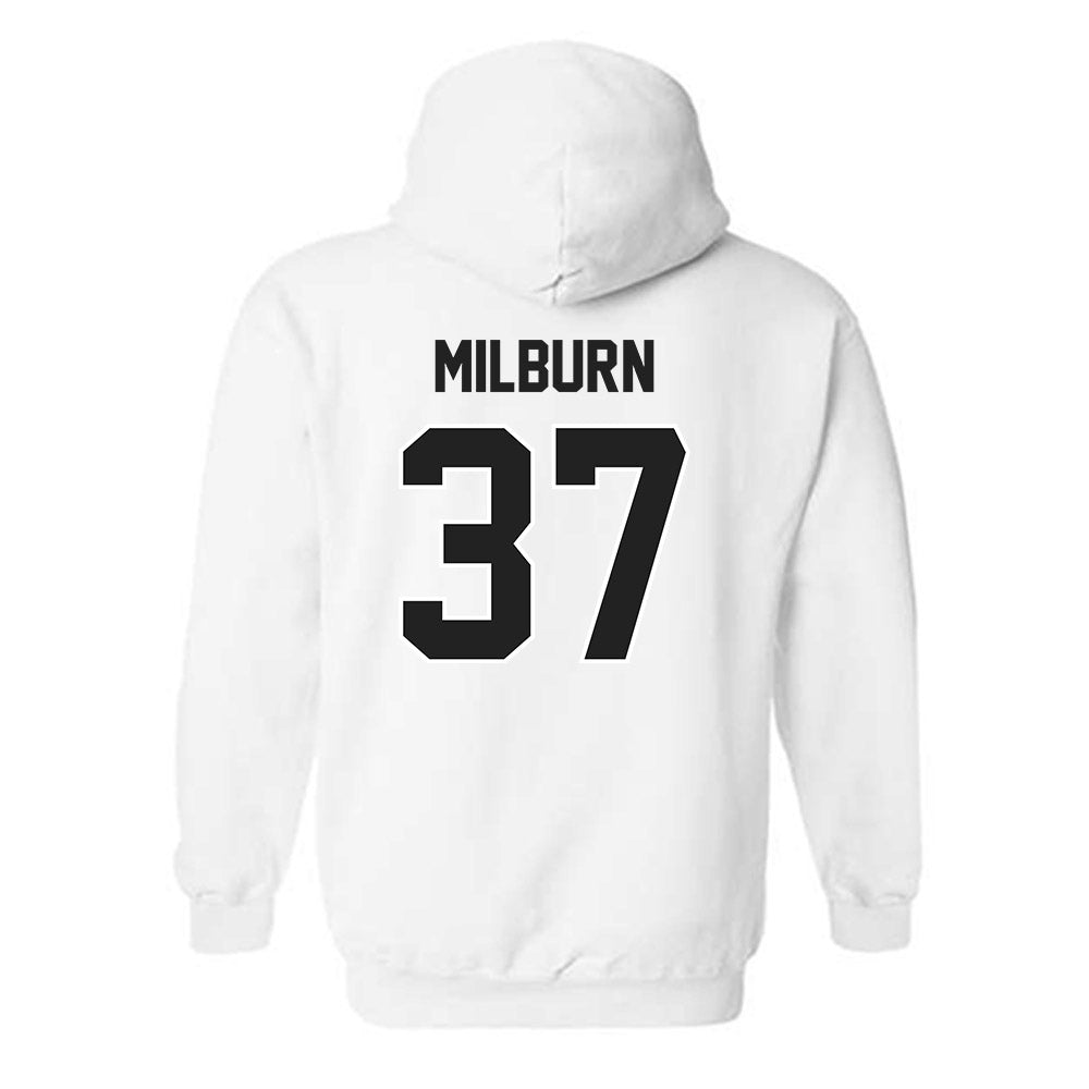 Purdue - NCAA Baseball : Isaac Milburn - Sports Shersey Hooded Sweatshirt-1