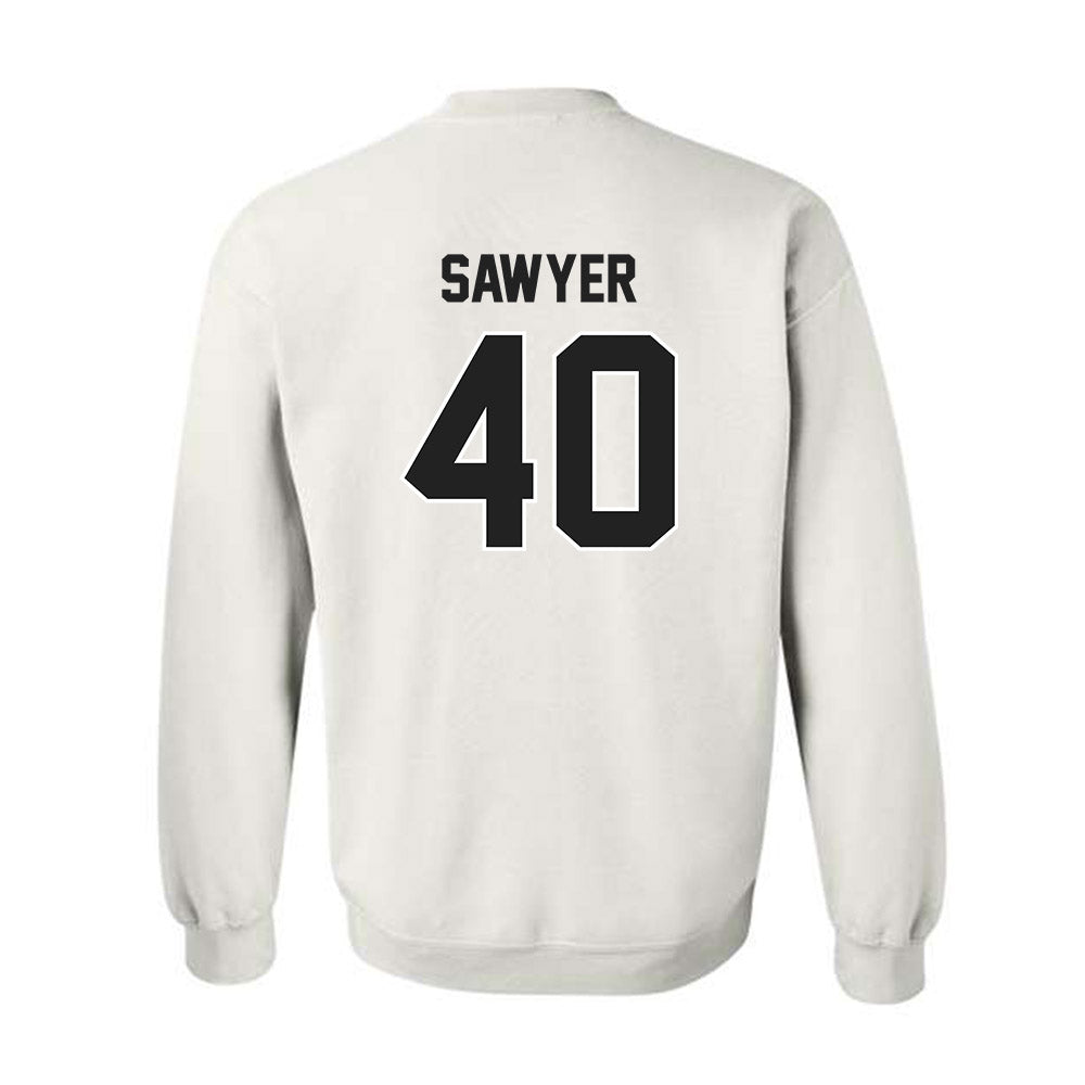 Purdue - NCAA Baseball : Barron Sawyer - Sports Shersey Crewneck Sweatshirt-1