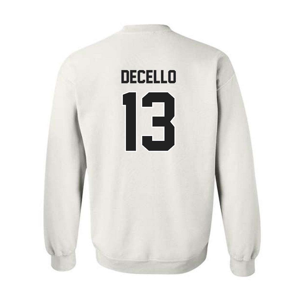 Purdue - NCAA Baseball : Sergio DeCello - Sports Shersey Crewneck Sweatshirt-1