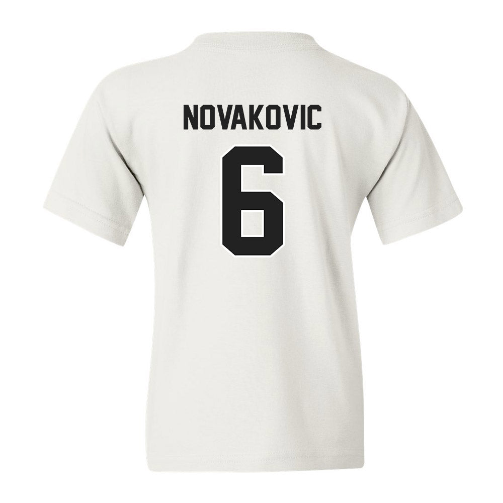 Purdue - NCAA Baseball : James Novakovic - Sports Shersey Youth T-Shirt