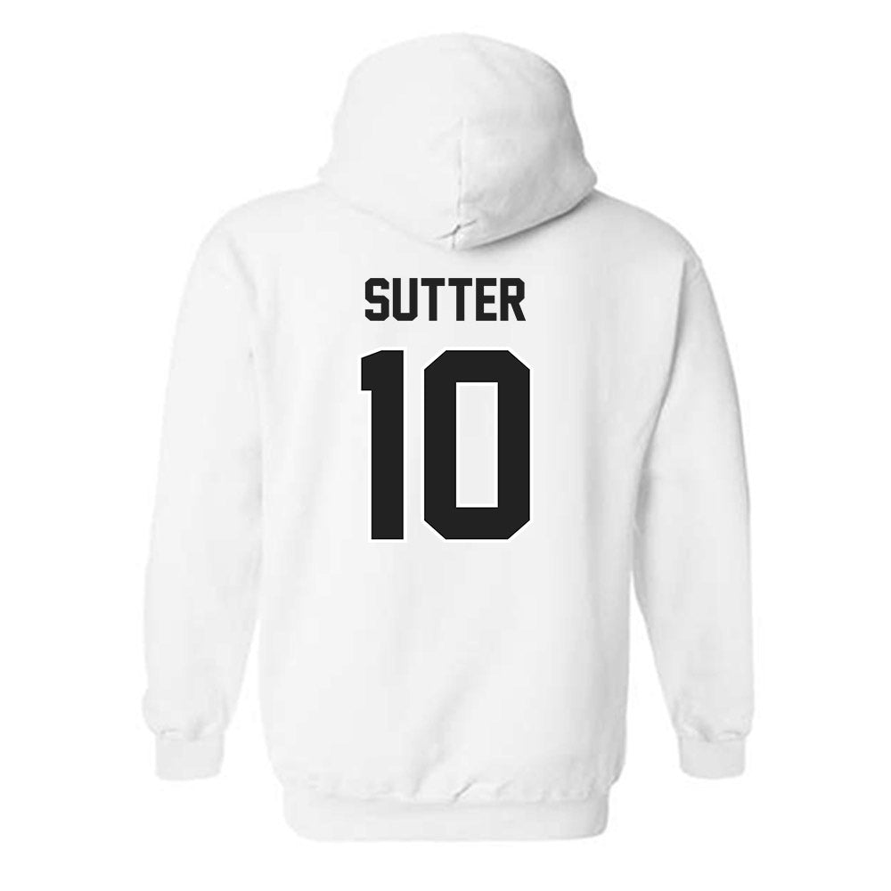 Purdue - NCAA Baseball : Logan Sutter - Sports Shersey Hooded Sweatshirt