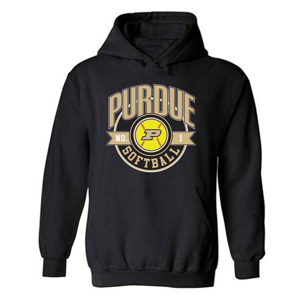 Purdue - NCAA Softball : Sage Scarmardo - Sports Shersey Hooded Sweatshirt