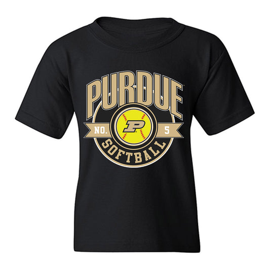 Purdue - NCAA Softball : Anna Moore - Sports Shersey Youth T-Shirt-0