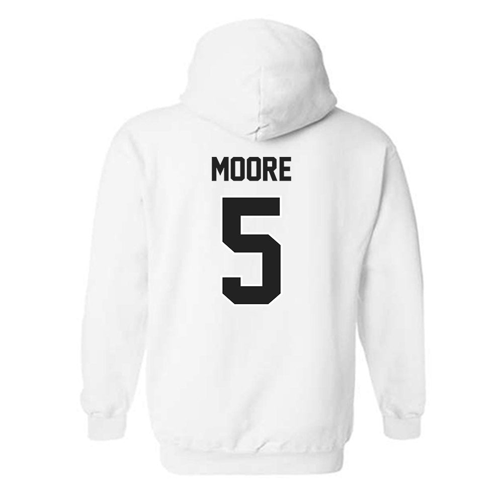 Purdue - NCAA Softball : Anna Moore - Sports Shersey Hooded Sweatshirt-1