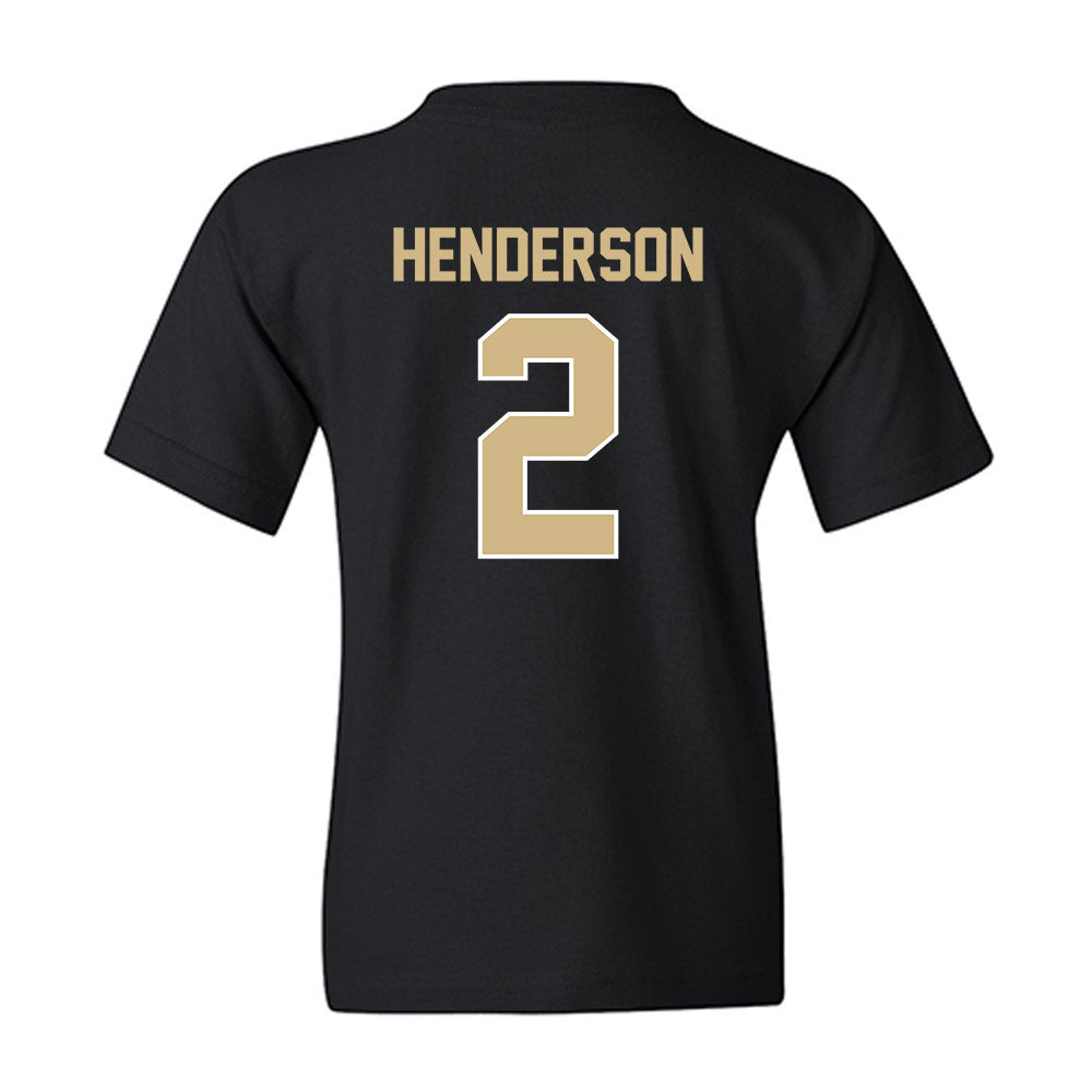 Purdue - NCAA Women's Basketball : Taylor Henderson - Sports Shersey Youth T-Shirt-1