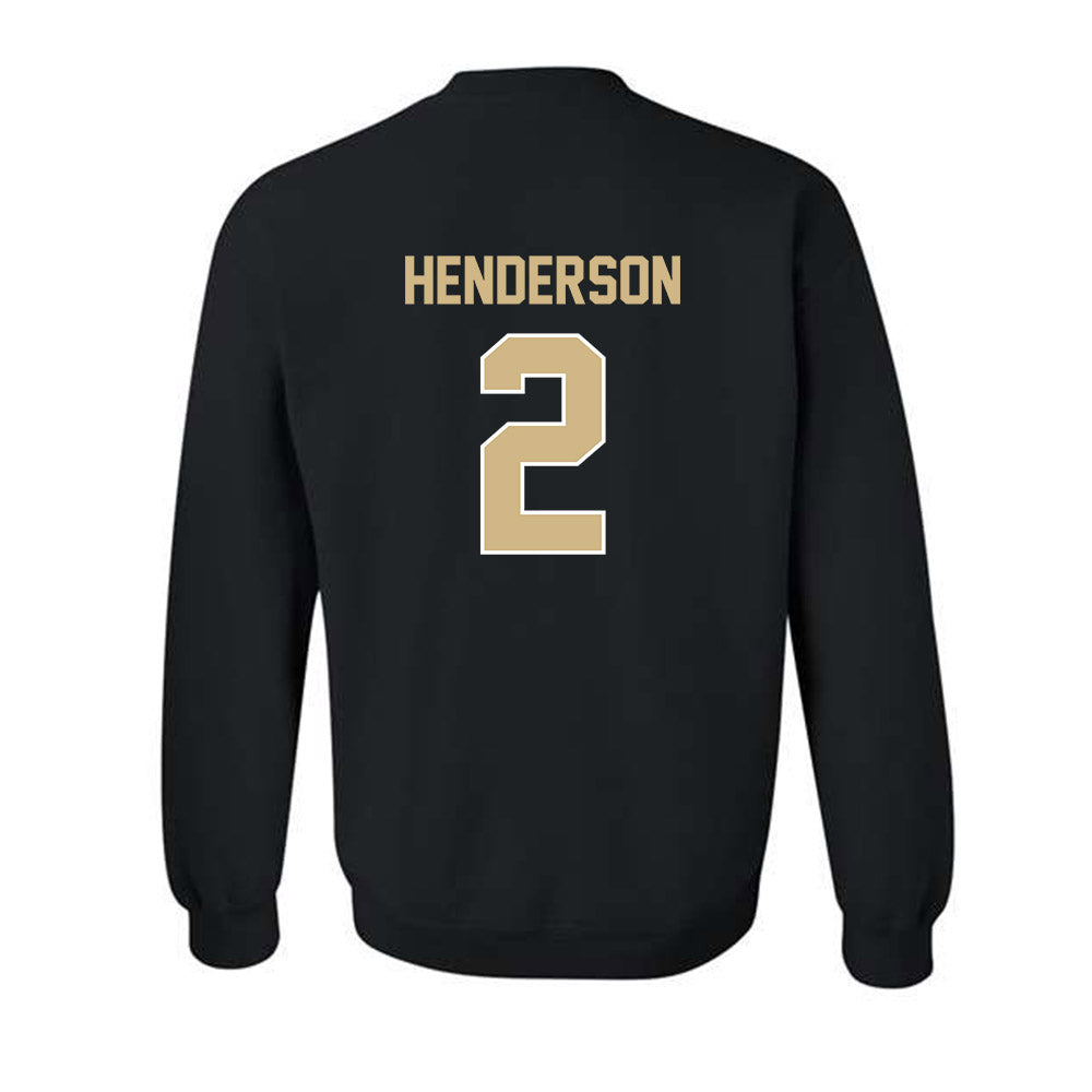 Purdue - NCAA Women's Basketball : Taylor Henderson - Sports Shersey Crewneck Sweatshirt-1