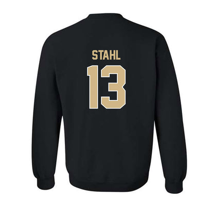 Purdue - NCAA Women's Basketball : Saige Stahl - Sports Shersey Crewneck Sweatshirt-1