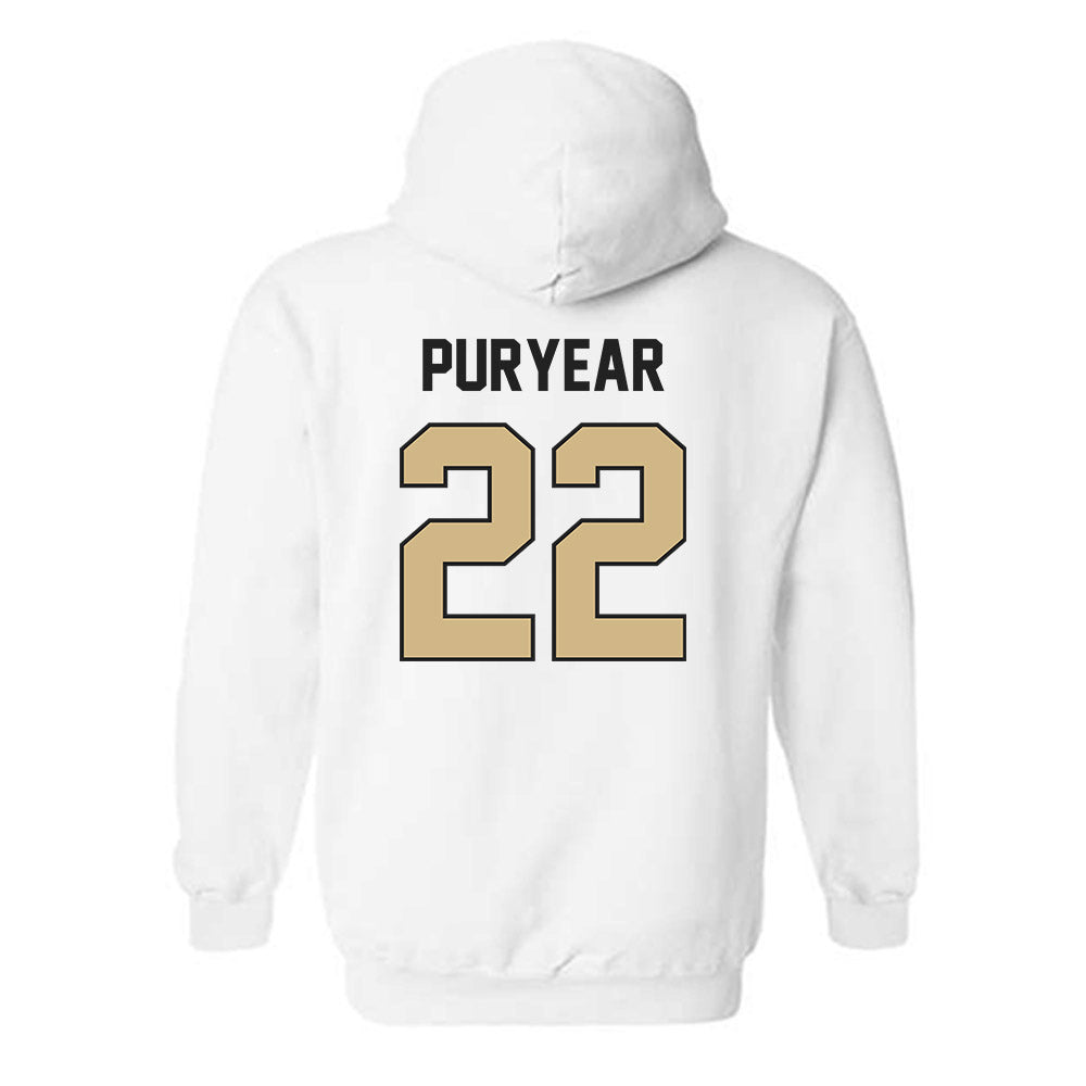Purdue - NCAA Women's Basketball : Kendall Puryear - Hooded Sweatshirt-1