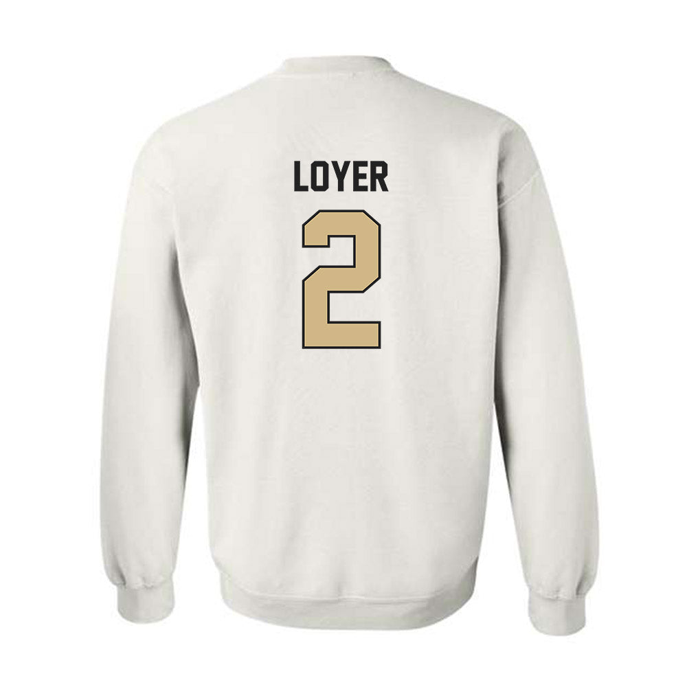Purdue - NCAA Men's Basketball : Fletcher Loyer - Crewneck Sweatshirt-1