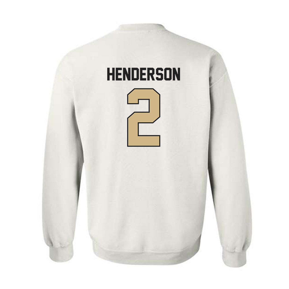Purdue - NCAA Women's Basketball : Taylor Henderson - Crewneck Sweatshirt-1