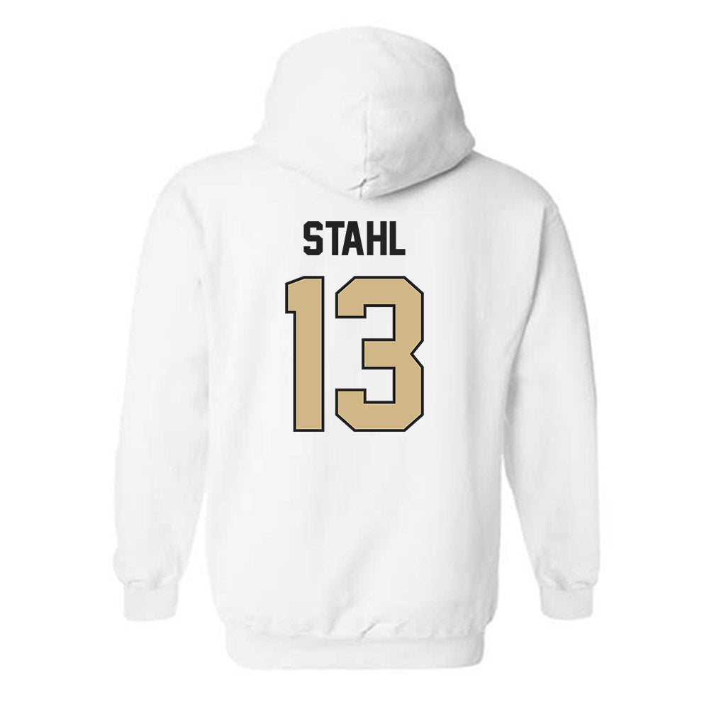 Purdue - NCAA Women's Basketball : Saige Stahl - Hooded Sweatshirt-1
