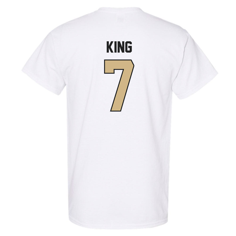 Purdue - NCAA Men's Basketball : Samuel King - T-Shirt-1