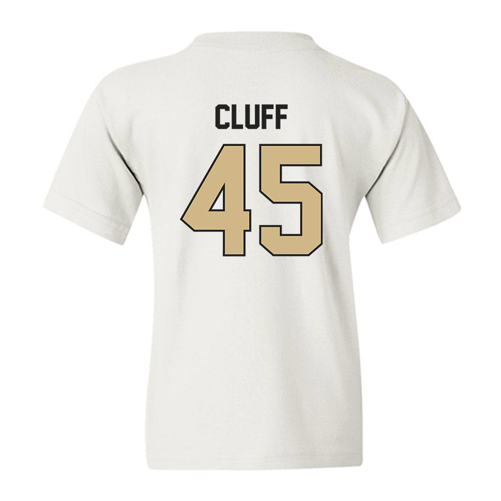 Purdue - NCAA Men's Basketball : Oscar Cluff - Youth T-Shirt-1