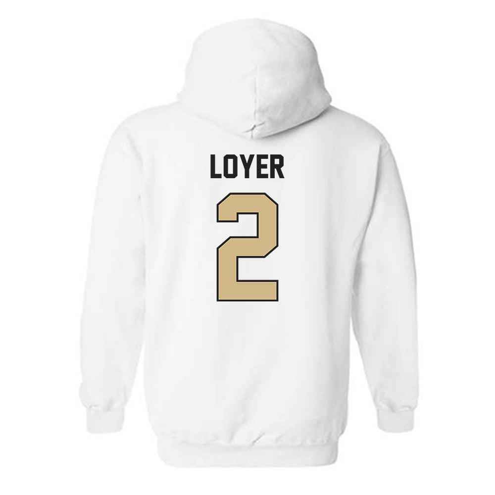 Purdue - NCAA Men's Basketball : Fletcher Loyer - Hooded Sweatshirt-1