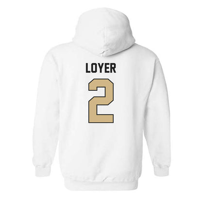 Purdue - NCAA Men's Basketball : Fletcher Loyer - Hooded Sweatshirt-1