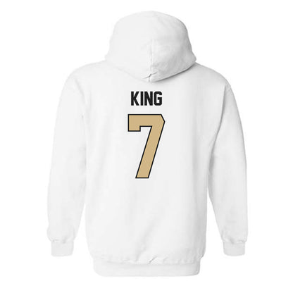 Purdue - NCAA Men's Basketball : Samuel King - Hooded Sweatshirt-1