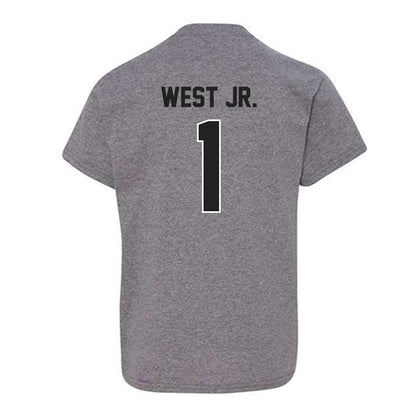 Purdue - NCAA Men's Basketball : Antione West Jr. - Youth T-Shirt-1