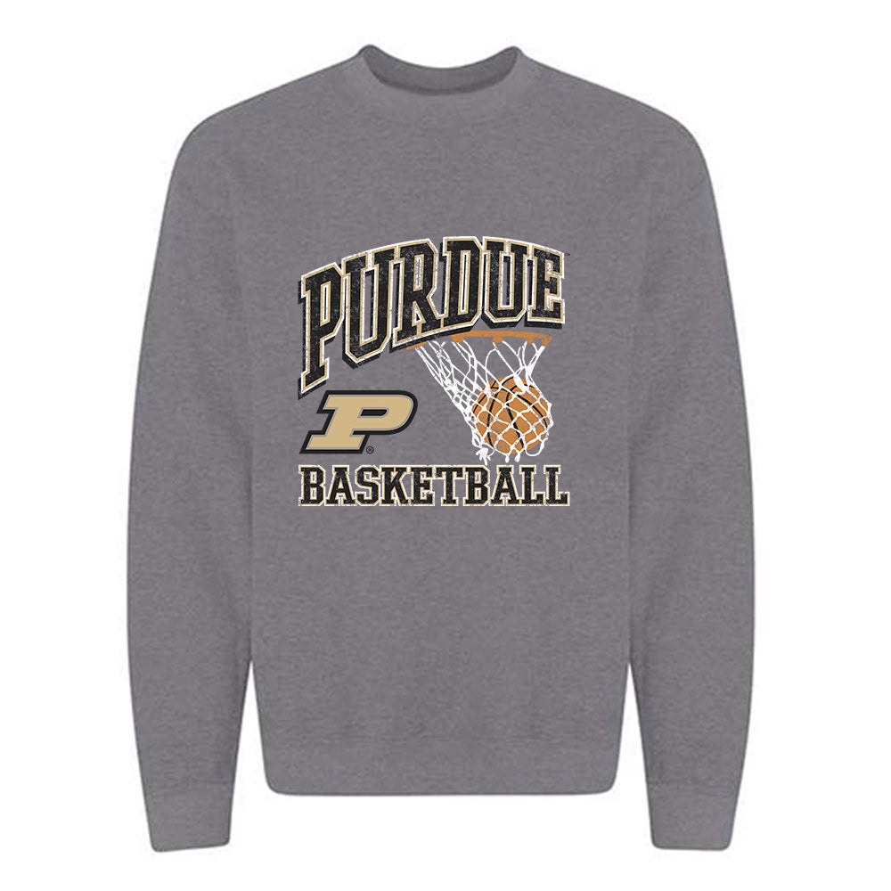 Purdue - NCAA Men's Basketball : Omer Mayer - Crewneck Sweatshirt-0