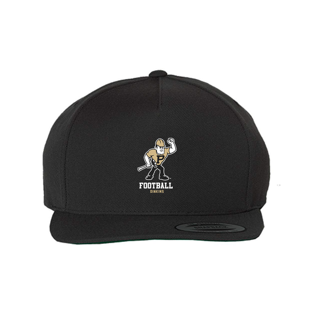 Purdue - NCAA Football : Jamarius Dinkins - Snapback Hat