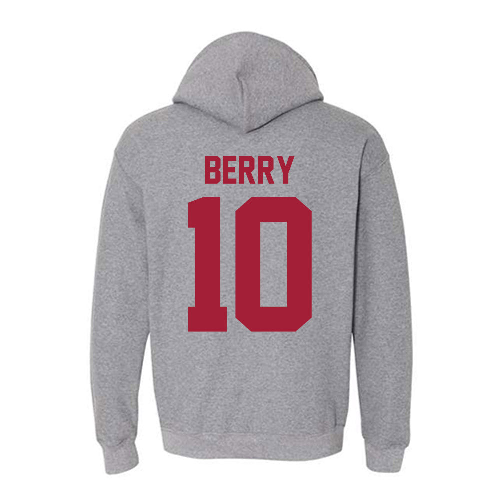 Stanford - NCAA Softball : Jade Berry - Sports Shersey Hooded Sweatshirt-1