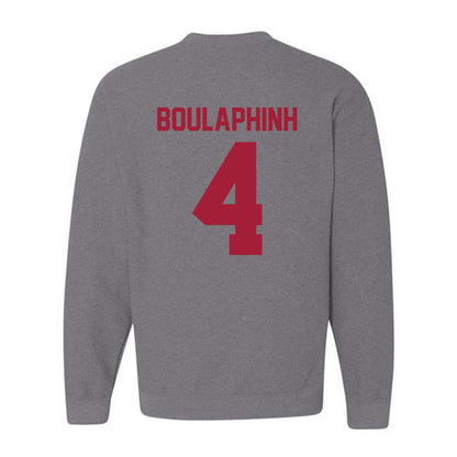 Stanford - NCAA Softball : Sydney Boulaphinh - Sports Shersey Crewneck Sweatshirt-1